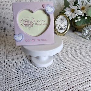 Precious Moments Pastel Heart Photo Frame